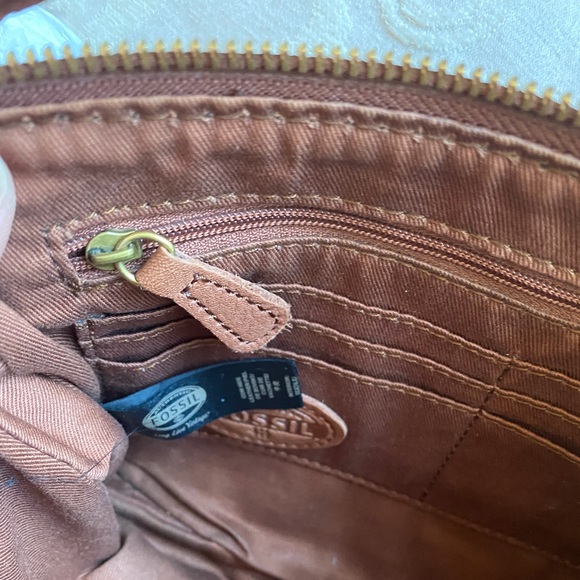 Fossil leather crossbody bag - Picture 5 of 13